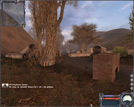 5) Southern base (Bandits) - You can enter this base only by approaching it from the west - Garbage - Maps - part 2 - Walkthrough - S.T.A.L.K.E.R.: Clear Sky - Game Guide and Walkthrough