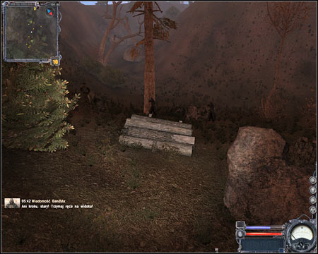 9) Meeting place - You must visit the area only if you've decided to perform subquests for bandits or stalkers - Garbage - Maps - part 2 - Walkthrough - S.T.A.L.K.E.R.: Clear Sky - Game Guide and Walkthrough