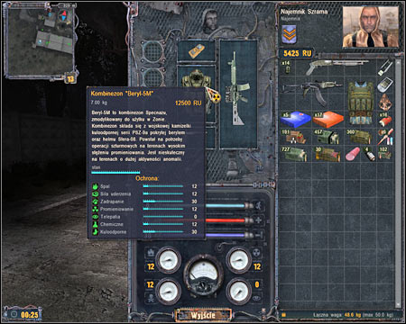 Having two light armors is a good idea, especially if they have a different use - Choosing the best gear - Hints - S.T.A.L.K.E.R.: Clear Sky - Game Guide and Walkthrough