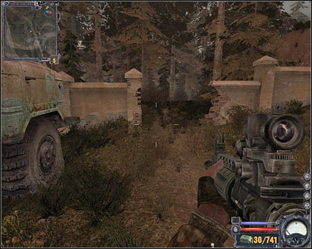 1 - Red Forest - Maps - part 1 - Walkthrough - S.T.A.L.K.E.R.: Clear Sky - Game Guide and Walkthrough