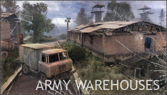 Army Warehouses appeared in the previous game, so you should be familiar with this sector - Army Warehouses - Walkthrough - S.T.A.L.K.E.R.: Clear Sky - Game Guide and Walkthrough