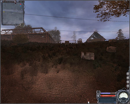 6) Military base - The situation here is going to change each time you've decided to explore the military base - Army Warehouses - Map - part 2 - Walkthrough - S.T.A.L.K.E.R.: Clear Sky - Game Guide and Walkthrough