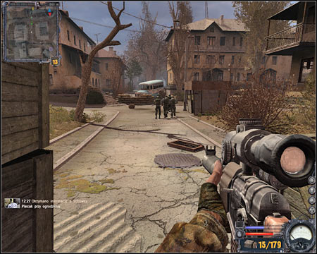 5) Town square - This is by far one of the most dangerous areas of Limansk - Limansk - Map - part 2 - Walkthrough - S.T.A.L.K.E.R.: Clear Sky - Game Guide and Walkthrough