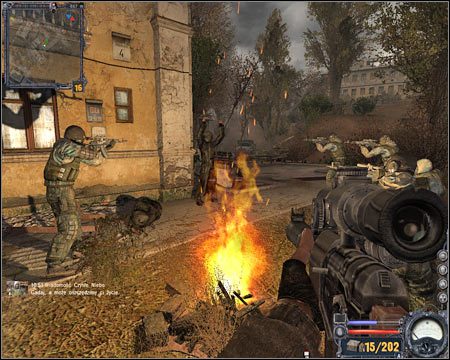 Two bandits are being held hostage here - Limansk - Quests - part 1 - Walkthrough - S.T.A.L.K.E.R.: Clear Sky - Game Guide and Walkthrough