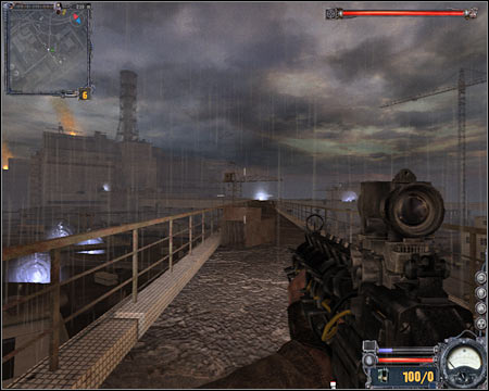 A small emission is going to take place here shortly - Nuclear Plant - Quests - Walkthrough - S.T.A.L.K.E.R.: Clear Sky - Game Guide and Walkthrough