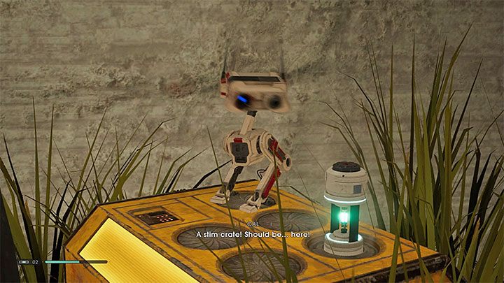 Each time you find a new yellow box and open it, the number of available healing charges will increase by 1 - How to increase the number of the droids regeneration charges in Fallen Order? - Combat - Star Wars Jedi Fallen Order Guide