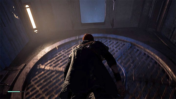 After fighting, use the Force to slow down the fan - Prologue | Fallen Order Walkthrough - Main Story - Star Wars Jedi Fallen Order Guide