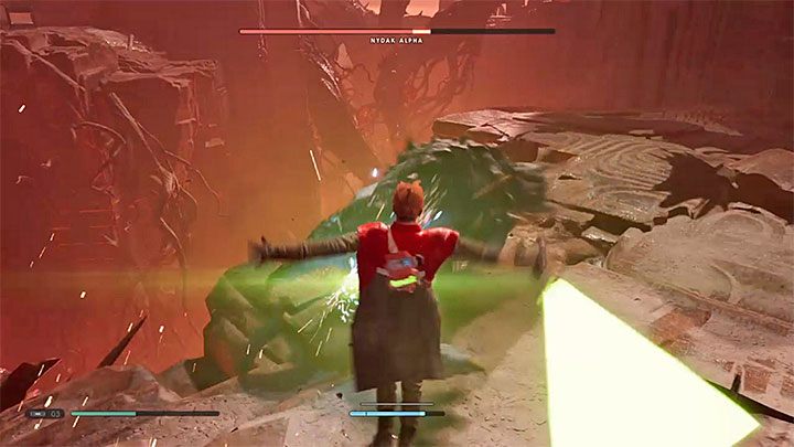 Nydak Alpha is a stronger version of regular Nydaks you may have encountered earlier while exploring Dathomir - Nydak Alpha (Dathomir) | Fallen Order Boss - Bosses - Star Wars Jedi Fallen Order Guide