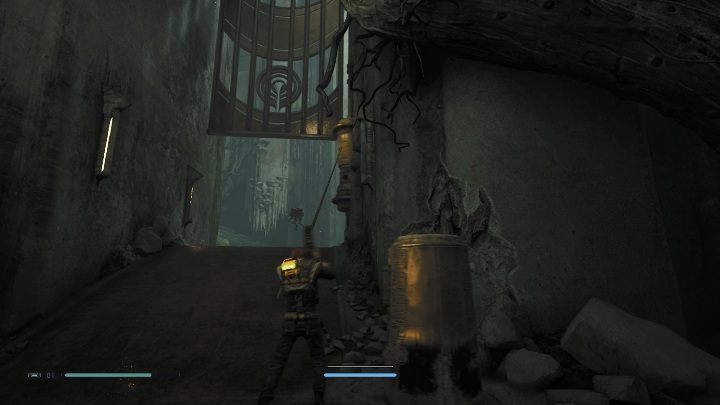 To move on, you have to open the gate - Tomb of Miktrull | Jedi Fallen Order Tombs - Tombs - Star Wars Jedi Fallen Order Guide