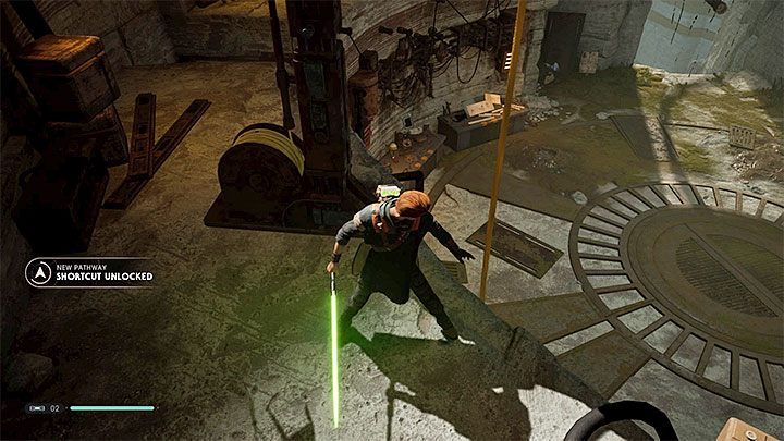 Shortcuts are new passages between locations that you can unlock as you explore them - Starting tips for Star Wars Jedi Fallen Order - Basics - Star Wars Jedi Fallen Order Guide