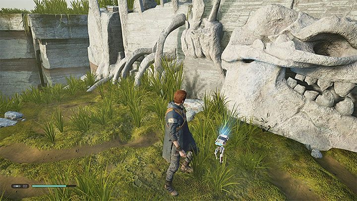 The BD-1 droid is the closest companion of the main character, who travels with him everywhere - Starting tips for Star Wars Jedi Fallen Order - Basics - Star Wars Jedi Fallen Order Guide