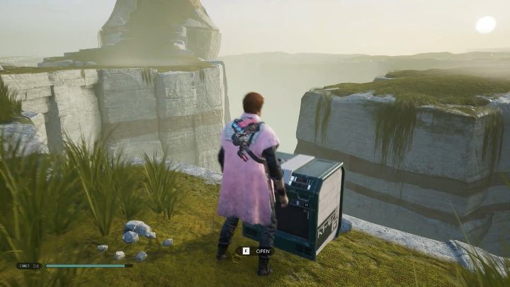 Part of the map: Abandoned Workshop - Boxes in Bogano | Jedi Fallen Order Secrets - Bogano - Star Wars Jedi Fallen Order Guide