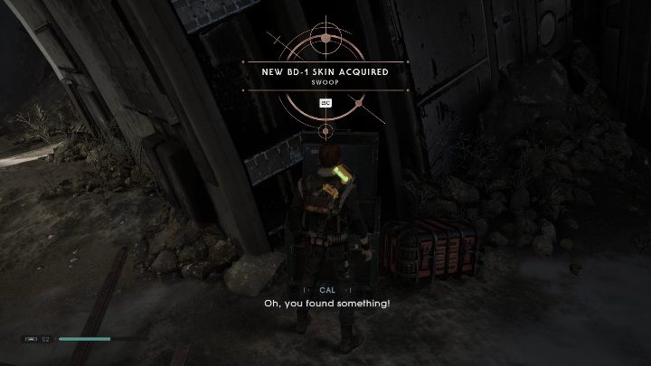 Part of the map: Crash Site - Boxes in Zeffo | Jedi Fallen Order Secrets - Zeffo - Star Wars Jedi Fallen Order Guide