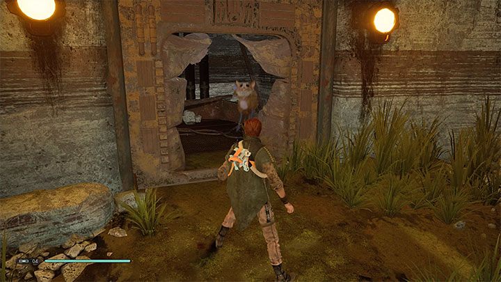 Destroy the side wall using Force Push - How to recruit new Stinger Mantis crew members in Jedi Fallen Order? - Campaign - Star Wars Jedi Fallen Order Guide