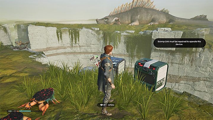 Some of the chests and terminals located in the game world have additional protection - Why cant I open a chest in Jedi Fallen Order? - Exploration - Star Wars Jedi Fallen Order Guide