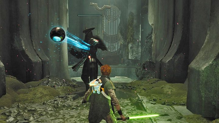 Squeeze through the rocks and move on - Chapter 3 Tomb of Miktrull | Fallen Order Walkthrough - Main Story - Star Wars Jedi Fallen Order Guide