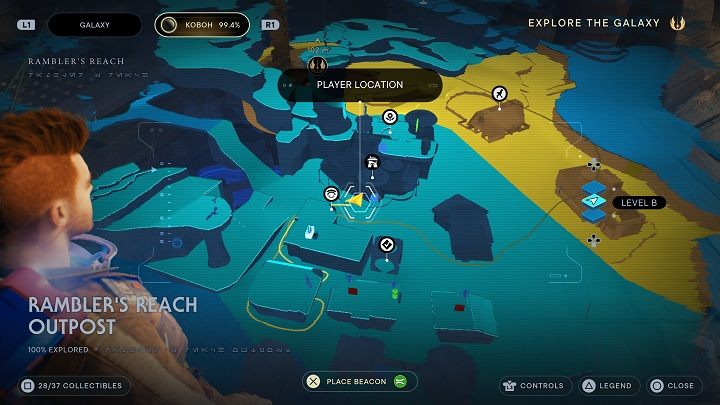 You must have recruited Jawa to find the next collectible - Jedi Survivor: Ramblers Reach Outpost - list of secrets (part 2) - Koboh - Star Wars Jedi Survivor guide