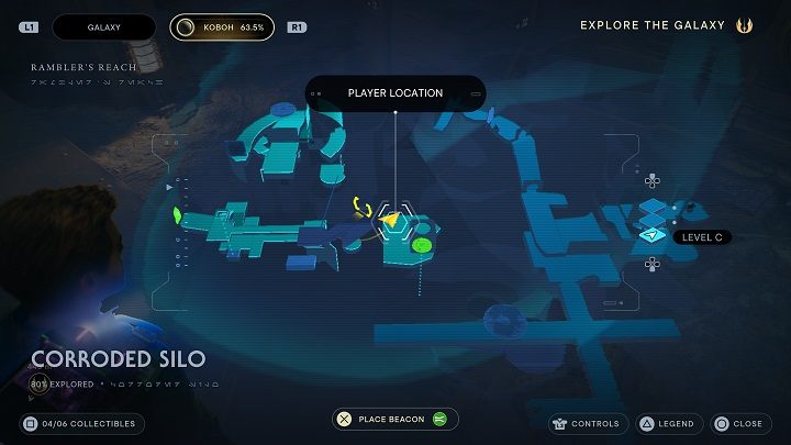 There you'll find the final, third, databank - Jedi Survivor: Corroded Silo - secrets - Koboh - Star Wars Jedi Survivor guide