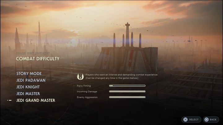 This is the most difficult of all available difficulty levels - Star Wars Jedi Survivor: Difficulty levels - Basics - Star Wars Jedi Survivor guide