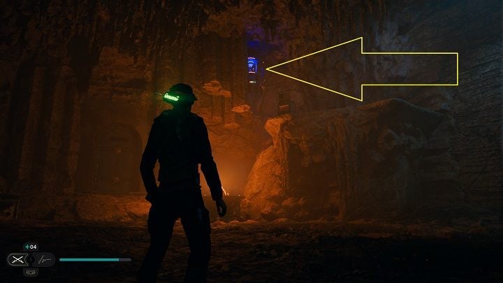 You will be able to open the seventh crate only after completing the fifth chapter, in which you will gain the ability to use BD-1's electro darts - Jedi Survivor: Derelict Dam - list of secrets, part 2 - Koboh - Star Wars Jedi Survivor guide