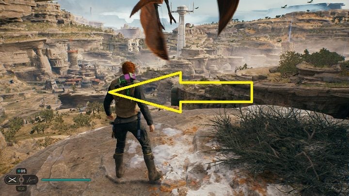 To get to the seeds of a new kind, you must once again use the help of a flying creature near the beginning of the area - Jedi Survivor: Southern Reach - list of secrets, part 2 - Koboh - Star Wars Jedi Survivor guide