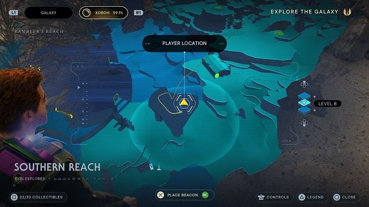 There you will find rare Spine Fluff seeds - Jedi Survivor: Southern Reach - list of secrets, part 2 - Koboh - Star Wars Jedi Survivor guide