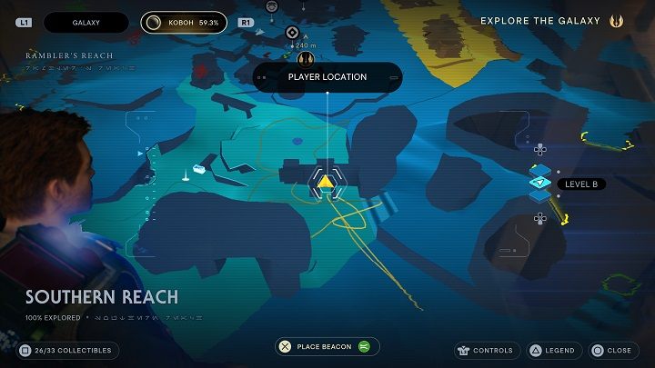 The same dam at which you found the above seeds can be opened with the Force Lift - Jedi Survivor: Southern Reach - list of secrets, part 2 - Koboh - Star Wars Jedi Survivor guide