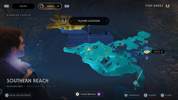 You will reach a building, opposite of which there is a small tree - after destroying it you will receive Tuber Maw seeds - Jedi Survivor: Southern Reach - list of secrets, part 1 - Koboh - Star Wars Jedi Survivor guide