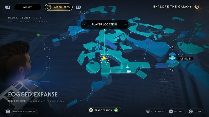 You can reach the Marl Cavern through the Fogged Expanse - Jedi Survivor: Marl Cavern - list of secrets - Koboh - Star Wars Jedi Survivor guide