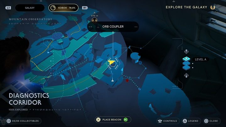 You will find the first databank entry at the very beginning of the area - Jedi Survivor: Diagnostics Corridor - list of secrets - Koboh - Star Wars Jedi Survivor guide