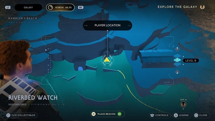 From the locations of #2 and #3, proceed in the direction of Corroded Silo region - Jedi Survivor: Riverbed Watch - list of secrets - Koboh - Star Wars Jedi Survivor guide