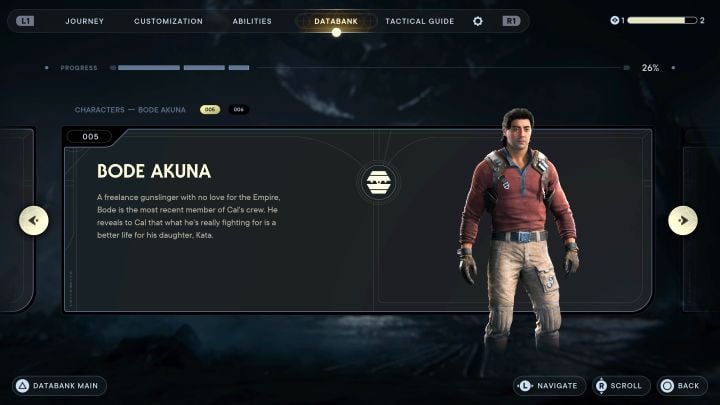 Bode Akuna is an adventurer who is one of Cal's new friends - Star Wars Jedi Survivor: List of all companions - Basics - Star Wars Jedi Survivor guide