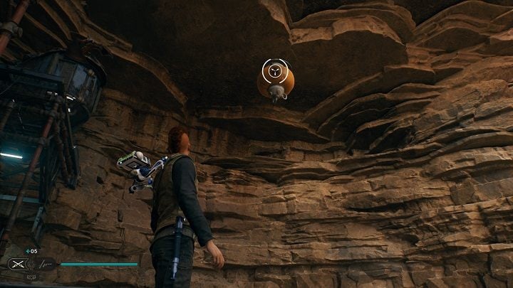 A balloon is there, which allows you to climb even higher - Jedi Survivor: Foothilll Falls - list of secrets - Koboh - Star Wars Jedi Survivor guide