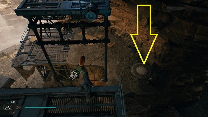 Getting to the final collectible is more complicated - Jedi Survivor: Foothilll Falls - list of secrets - Koboh - Star Wars Jedi Survivor guide