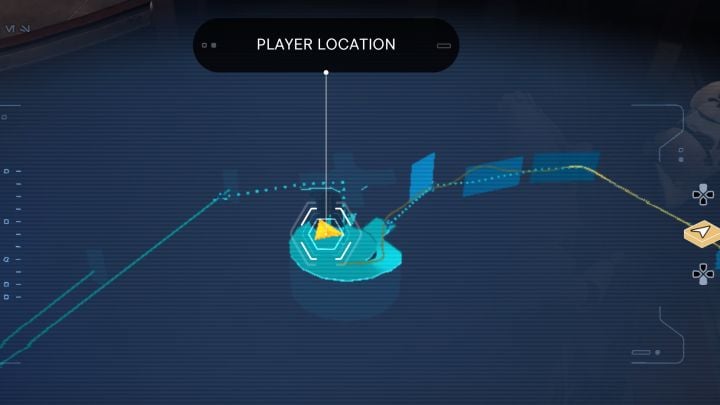 You have to run on a few hanging billboards and reach a small area with a group of stormtroopers - Jedi Survivor: Hangar 2046-C on Coruscant - list of secrets - Coruscant - Star Wars Jedi Survivor guide