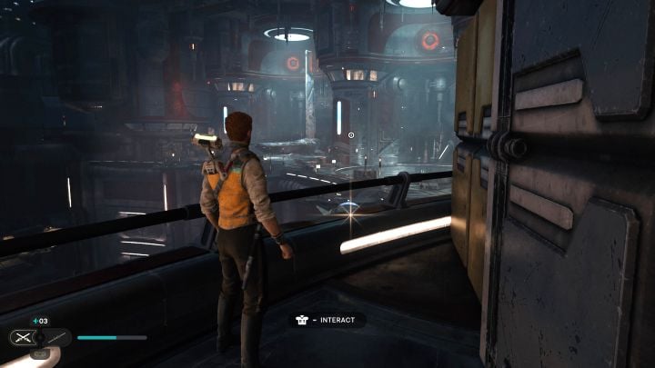 2 - Jedi Survivor: Hangar 2046-C on Coruscant - list of secrets - Coruscant - Star Wars Jedi Survivor guide