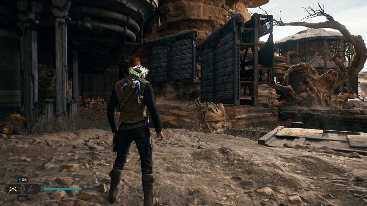 Keep walking towards the group of enemies on the other side - Jedi Survivor: Mountain Ascent - list of secrets - Koboh - Star Wars Jedi Survivor guide