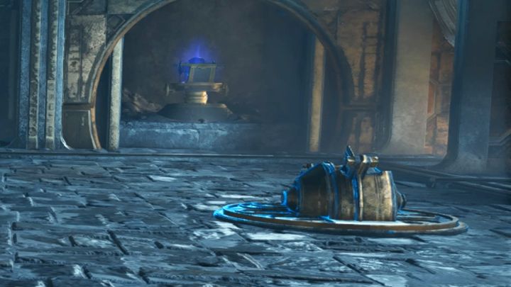 In the same place, use Force Push on the side mechanism (screenshot above) - Jedi Survivor: Chamber of Reason on Koboh - Puzzles - Star Wars Jedi Survivor guide