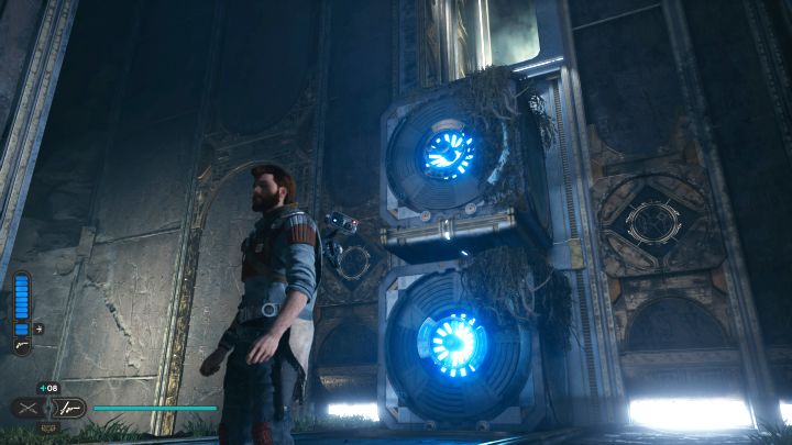 All that was left was to push the second block in the same direction - Jedi Survivor: The Chamber of Detachment on Koboh - Puzzles - Star Wars Jedi Survivor guide