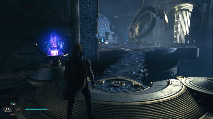 You must place the orb in a nearby amplifier - Jedi Survivor: Chamber of Duality on Koboh - Puzzles - Star Wars Jedi Survivor guide