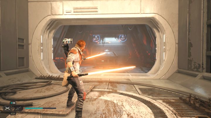 To have an easier time with the cannons, you need to progress enough in the main story - Star Wars Jedi Survivor: How to destroy ceiling cannons? - Fight - Star Wars Jedi Survivor guide