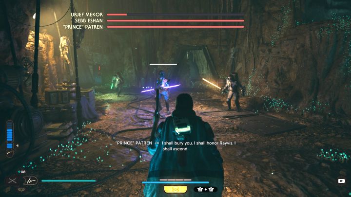 You will also face bosses in the caves - Jedi Survivor: Reaching the Caves of PhonQi on Koboh - Puzzles - Star Wars Jedi Survivor guide