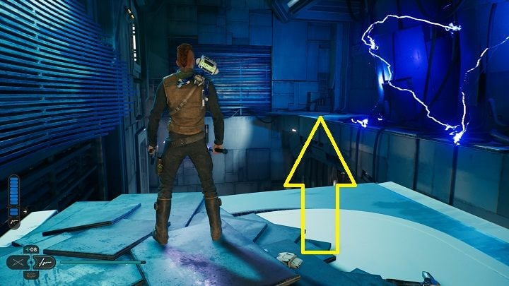 There are several enemies on the other side - Jedi Survivor: Loading Gantry - list of secrets - Koboh - Star Wars Jedi Survivor guide