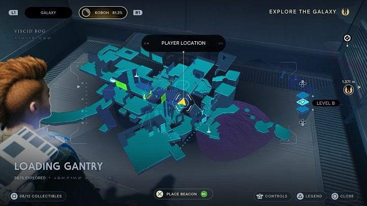 You will find a chest there - Jedi Survivor: Loading Gantry - list of secrets - Koboh - Star Wars Jedi Survivor guide