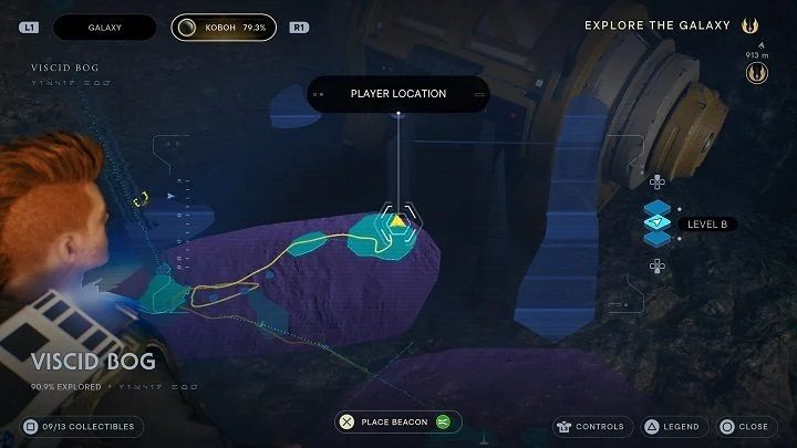 The chest with a Max Stims Increased upgrade is on one of the islets - Star Wars Jedi Survivor: All Stim Canisters - Unique Collectibles - Star Wars Jedi Survivor guide