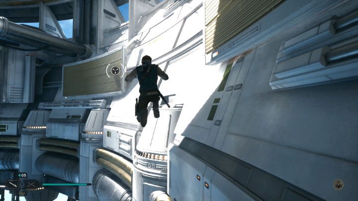 You will reach a room where you will notice rotating walls - Star Wars Jedi Survivor: Confront Dagan at the Koboh Observatory - Walkthorugh - Star Wars Jedi Survivor guide