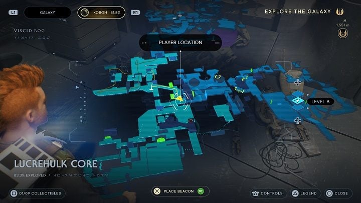 Go left of the meditation point - at the end of the road you will see an echo with a databank entry - Jedi Survivor: Lucrehulk Core - list of secrets - Koboh - Star Wars Jedi Survivor guide