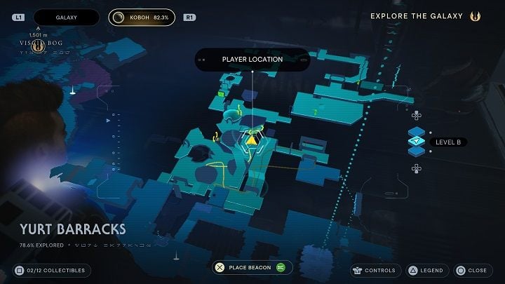 Not far from the tent described above you'll find another databank echo - Jedi Survivor: Yurt Barracks - list of secrets - Koboh - Star Wars Jedi Survivor guide