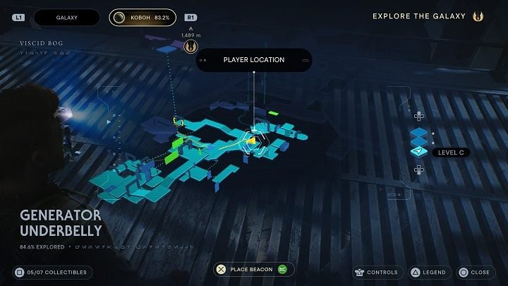 At the top you'll encounter a boss (Hytho Pixx) - Jedi Survivor: Generator Underbelly - list of secrets - Koboh - Star Wars Jedi Survivor guide