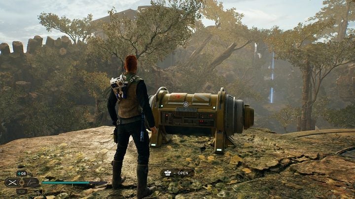 From the datadisc location, start going forward and turn right at the junction - Jedi Survivor: Basalt Rift - list of secrets - Koboh - Star Wars Jedi Survivor guide